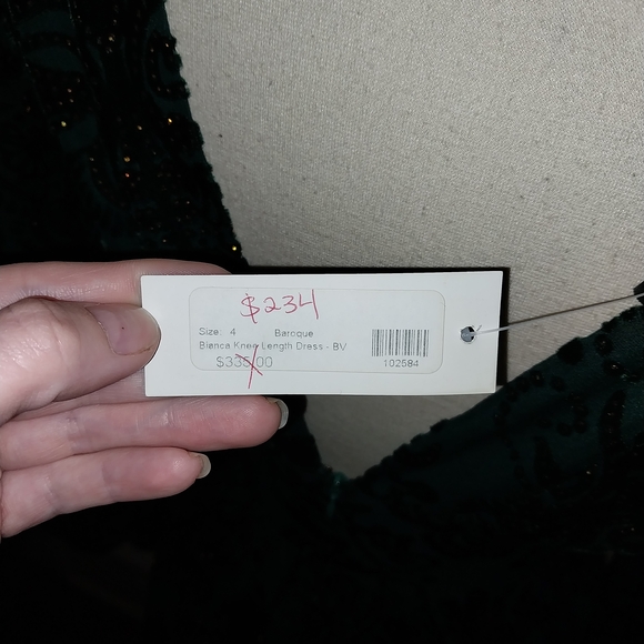 Trashy Diva Baroque Velvet Dress 4 Nwt - Picture 2 of 5